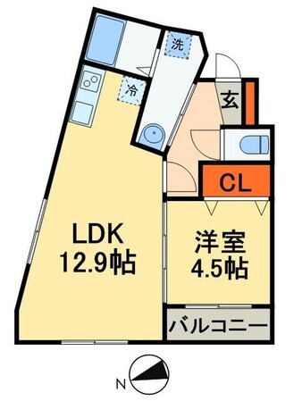 サンヴェルデの物件間取画像